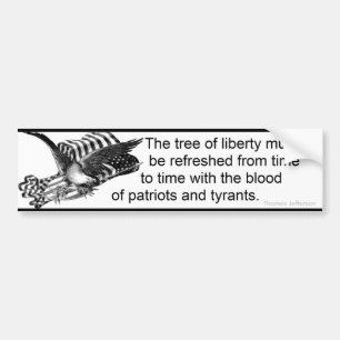Tree of Liberty (Jefferson) Bumper Sticker