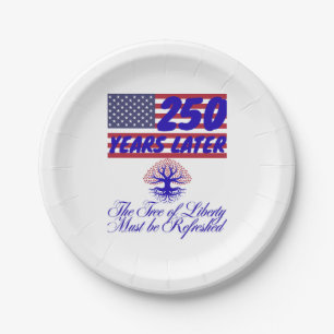 Tree of Liberty Paper Plates