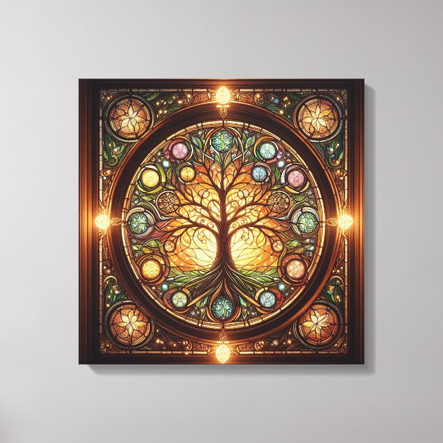 Tree of Life 2 Canvas Print (Front)