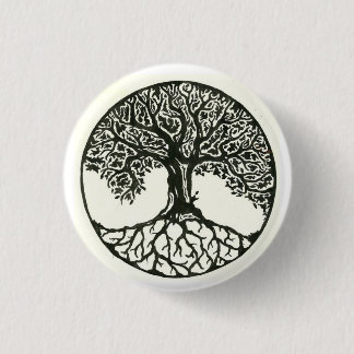 Tree Of Life 3 Cm Round Badge