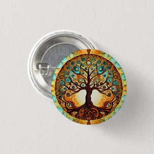 Tree of Life 3 Cm Round Badge