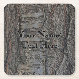 Tree of Life 4 Square Paper Coaster