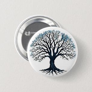 Tree of Life 6 Cm Round Badge