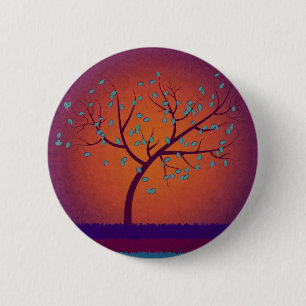 Tree of Life 6 Cm Round Badge