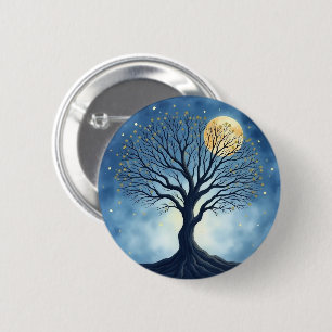 Tree of Life 6 Cm Round Badge