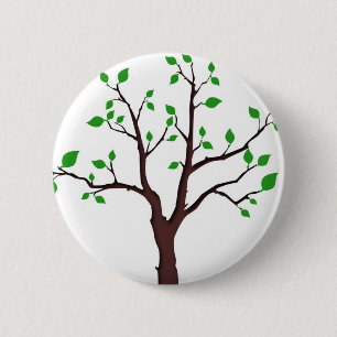 Tree of Life 6 Cm Round Badge
