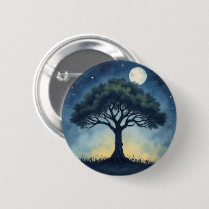 Tree of Life 6 Cm Round Badge