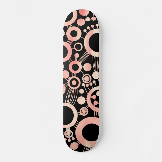 Tree of Life Abstract - Colour Tex 05 Skateboard (Front)