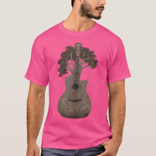 Tree Of Life Acoustic Guitar T-Shirt