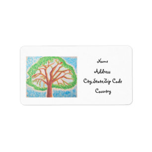 Tree of Life-address label