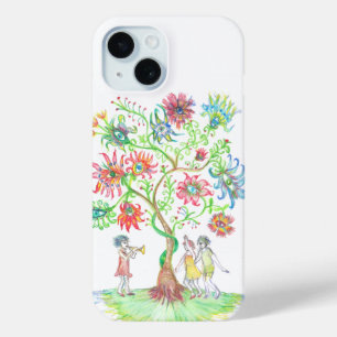 Tree of life and dancers iPhone 15 case