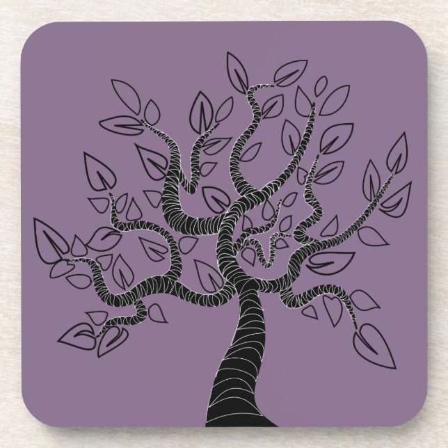 Tree of Life Art Coaster (Front)
