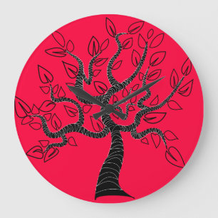 Tree of Life Art Large Clock