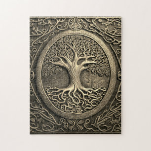 Tree of Life Artwork Jigsaw Puzzle