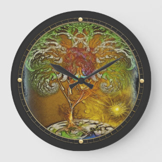 Tree Of Life Artwork Large Clock