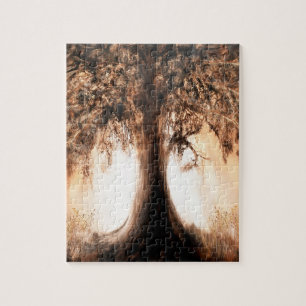 Tree of Life at Sunrise Puzzle