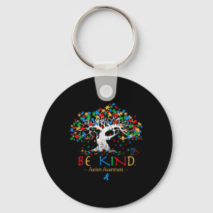 Tree Of Life Autism Awareness Month Puzzle Asd Sup Key Ring