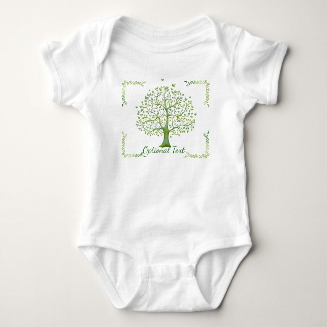 Tree of Life Baby Bodysuit (Front)