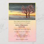 Tree of Life Bat Mitzvah Invitation<br><div class="desc">Created by the Bat Mitzvah who painted the tree using acrylic paints and designed the invitation on Microsoft Publisher completely by herself.  She also created matching reply cards,  thank you notes and accommodation instructions.</div>