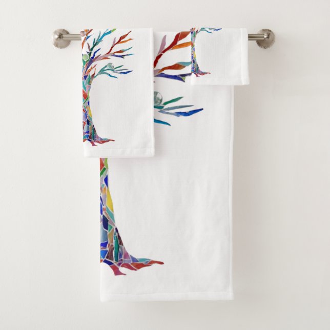 Tree of Life  Bath Towel Set (Insitu)