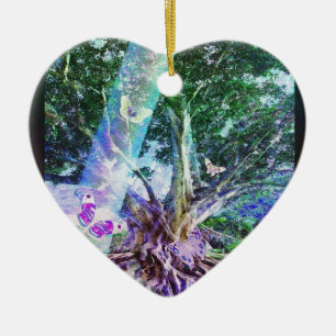 Tree of Life Beauty Ceramic Tree Decoration