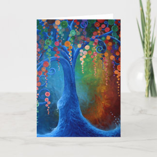 Tree of Life, Blank Greeting card, Card