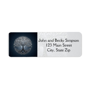 Tree of Life Blue Sky Peaceful Night