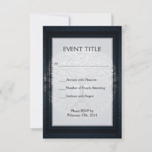 Tree of Life Blue Sky Peaceful Night RSVP Card