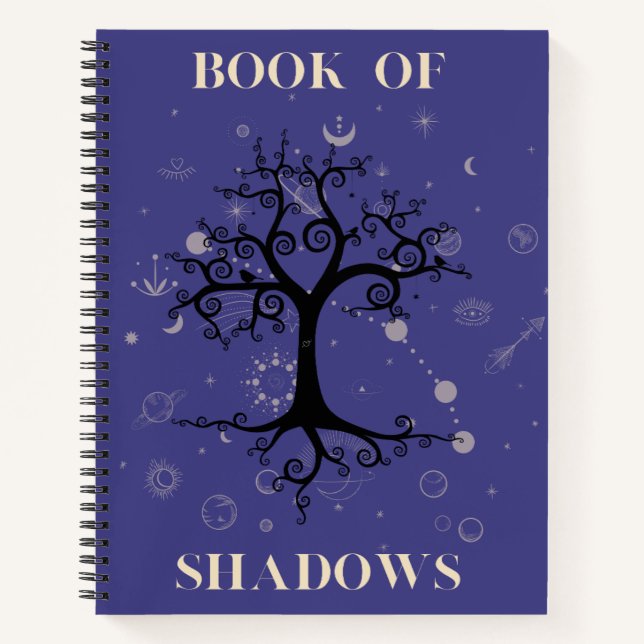 Tree of Life Book of Shadows Notebook (Front)