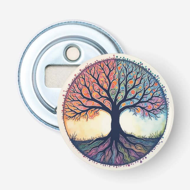 Tree of Life  Bottle Opener (Front)