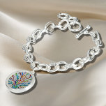 Tree Of Life Bracelet<br><div class="desc">This unique bracelet is decorated with a colourful Tree of Life mosaic design.
Original Mosaic © Michele Davies.</div>