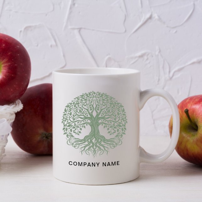 Tree of Life Business Logo Coffee Mug (Creator Uploaded)