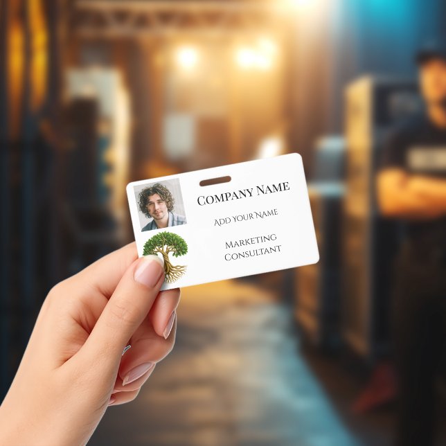 Tree of Life Business Promotional Material Photo ID Badge (Concert)