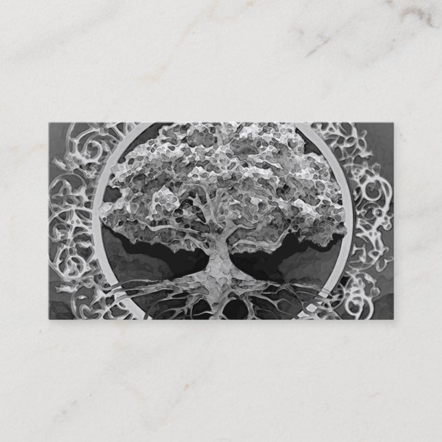 Tree of Life by Amelia Carrie Business Card (Front)