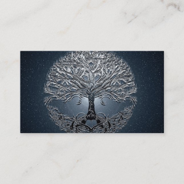 Tree of Life by Amelia Carrie Business Card (Front)