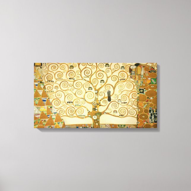 Tree of Life by Gustav Klimt Canvas Print (Front)