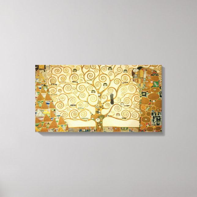 Tree of Life by Gustav Klimt Canvas Print (Front)