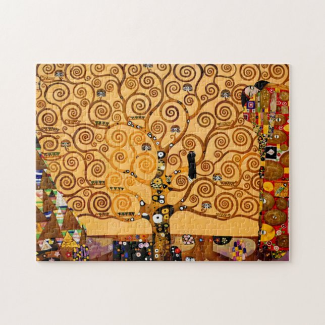 Tree of Life by Gustav Klimt Fine Art Jigsaw Puzzle (Horizontal)