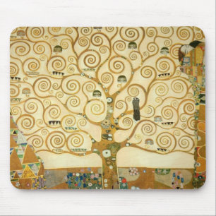 Tree of Life by Gustav Klimt Mouse Mat