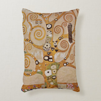 Tree of Life by Gustav Klimt, Stylised Art Nouveau Decorative Cushion
