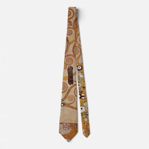 Tree of Life by Gustav Klimt, Stylised Art Nouveau Tie