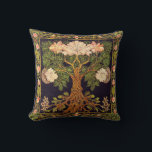 Tree of Life by kedoki floral tapestry embroidery Cushion<br><div class="desc">Tree of Life by kedoki floral tapestry embroidery</div>