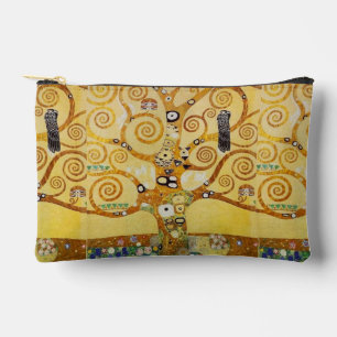 Tree of Life by Klimt Accessory Pouch