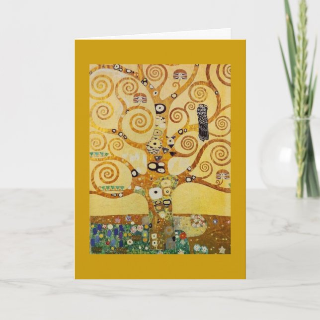 Tree of Life by Klimt Card (Front)