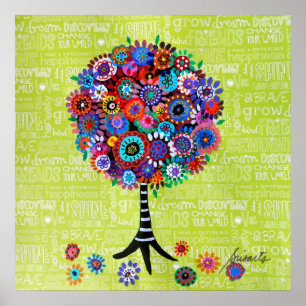 TREE OF LIFE BY PRISARTS POSTER
