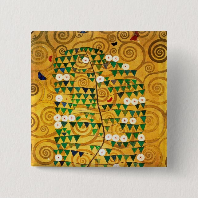 Tree of Life  c.1905-09 15 Cm Square Badge (Front)