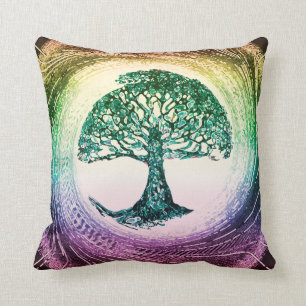 Tree of Life Calmness Within Cushion