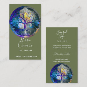 Tree of Life   Celestial Business Card