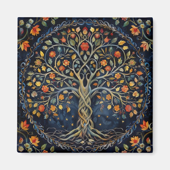 Tree of Life Celtic Magnet (Front)