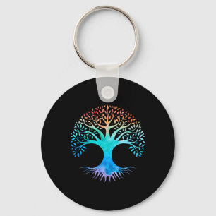 Tree Of Life Celtic Symbol Key Ring